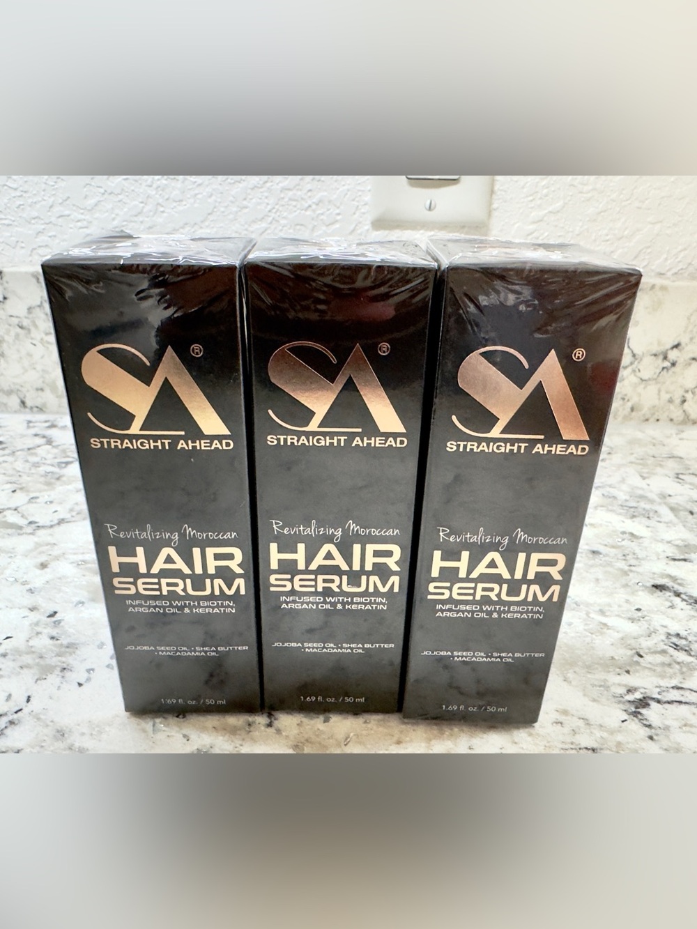 SA Revitalizing Moroccan Hair Serum, bundle of 3!